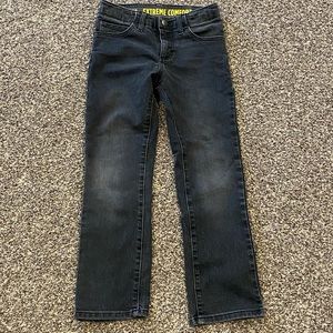 Lee washed black denim jeans